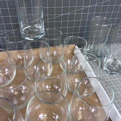 GLASSES: Glasses and Tumblers Clear