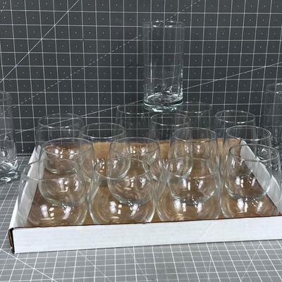 GLASSES: Glasses and Tumblers Clear