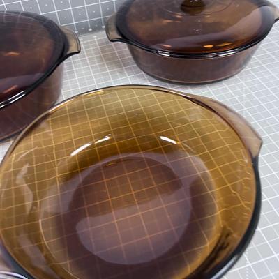 3 Piece Anchor Hocking Baking Dish Set
