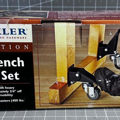 Rockler Workbench Caster Set NEW in the BOX