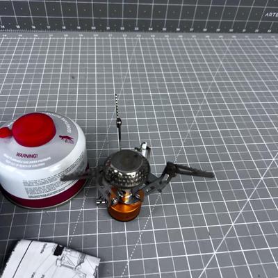 STANSPORT Back packing Stove with Fuel Cartridge