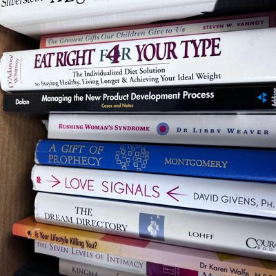 Box of Books: Self Help and other