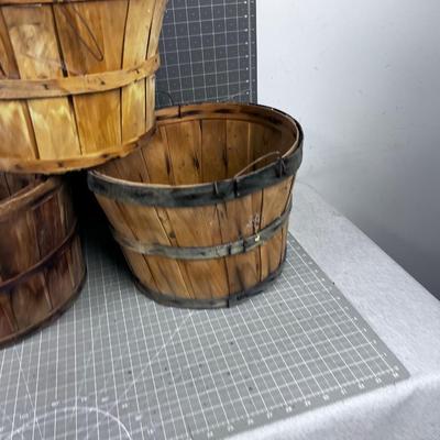 3 Fruit Baskets 