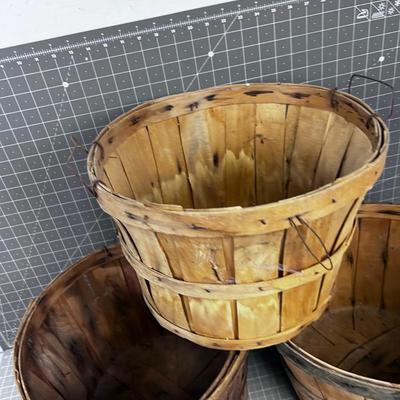 3 Fruit Baskets 