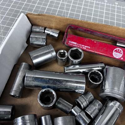 Sockets; Mixed Lot 