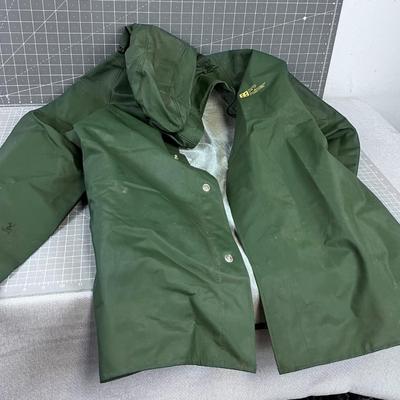 Pro RAINER Rain Coat, Green 