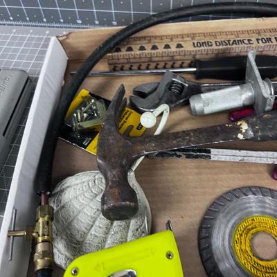 Tray of Garage Clean-Out