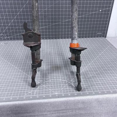 2 Pony Clamps 3/4" x  7' Foot Bar