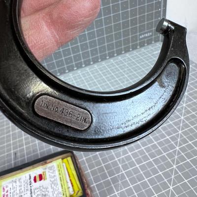 Starrett No. 436 2" Micro Meter