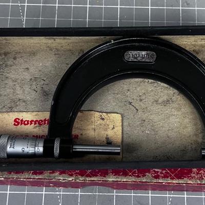 Starrett No. 436 3" Micro Meter