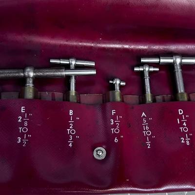 Set of Starrett Telescopic Gauges 