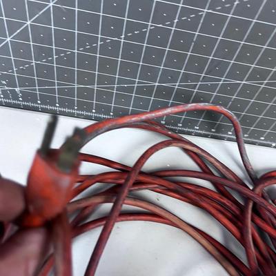 2 Orange Extension Cords