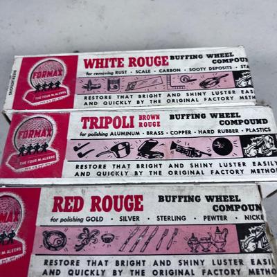 Buffing Wheel Compound (4) Boxes