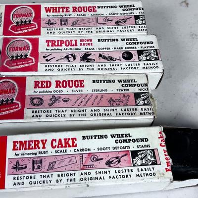 Buffing Wheel Compound (4) Boxes