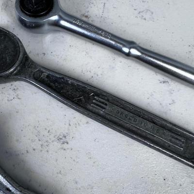 3 Vintage Craftsman Ratchets 