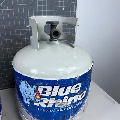 2 Empty Propane Tanks