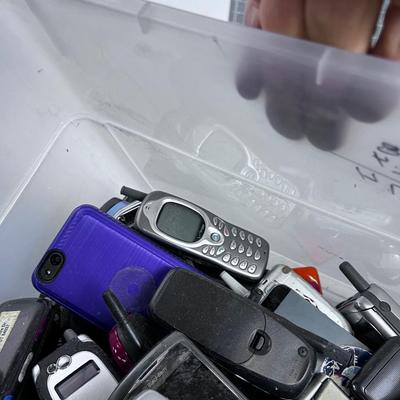 37 POUNDS ### of Cell Phones