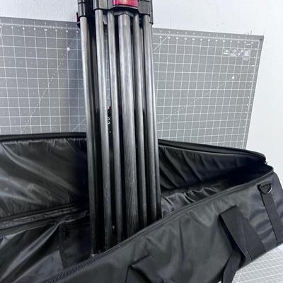O'Connor 2 Stage Carbon Fiber Tripod, with Case