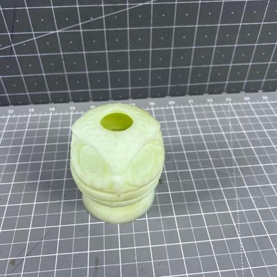 FENTON Satin Glass Votive Holder