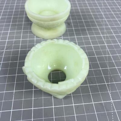 FENTON Satin Glass Votive Holder
