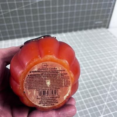 2 Fabulous VINTAGE Pumpkin Candles 