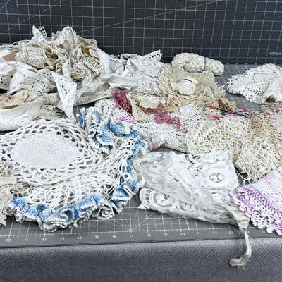 Large Lot of DOYLIES &  LACE 