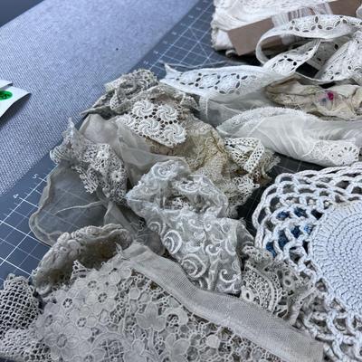 Large Lot of DOYLIES &  LACE 