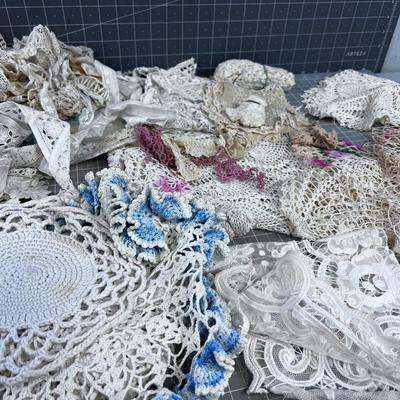 Large Lot of DOYLIES &  LACE 