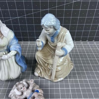 Jesus Christ, Joesph and Mary 