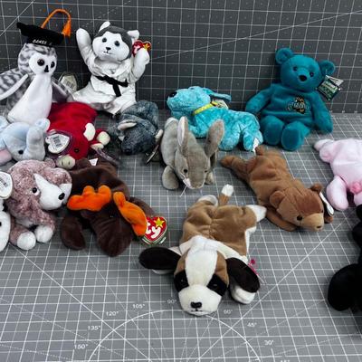 15 Beanie Babies - WOW~!!! 