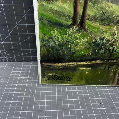 Oil on Canvas Landscape 