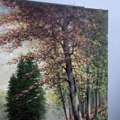 Oil on Canvas Landscape 