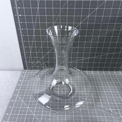 Big Lot of 6 Pieces of Large GLASS ITEMS