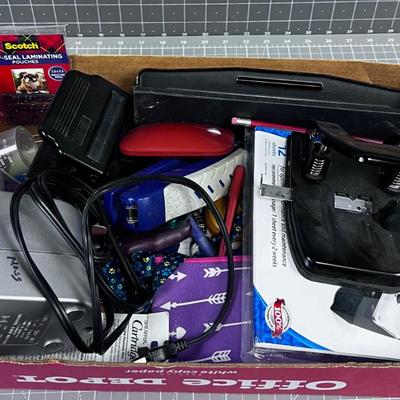 Office Do Das: Stapple, Hole Punch, Pens Etc.