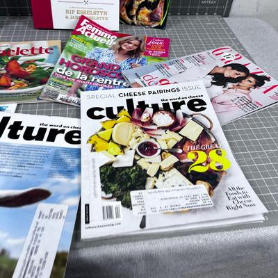 Magazines and Cook Books 