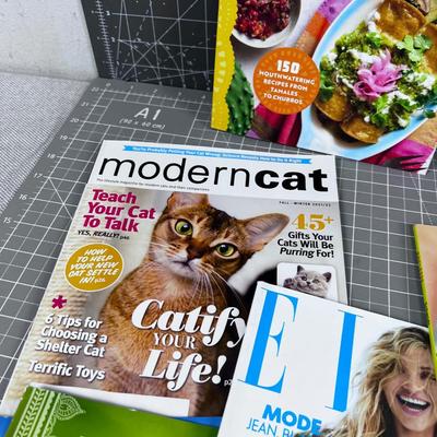 Magazines and Cook Books 