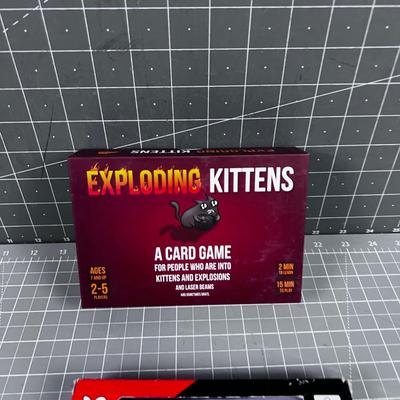 GAMES: Exploding Kittens and Set 