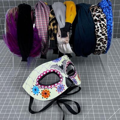 Head Bands Plus a Mask
