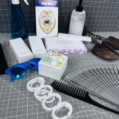 Pile of Spa Shower / Bathroom Items 