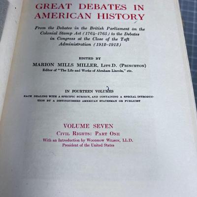The Great Debates in American History 