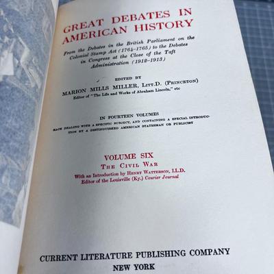 The Great Debates in American History 
