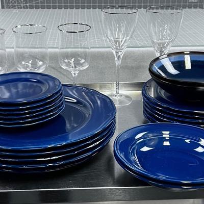 Dinner and Wine, BLUE 