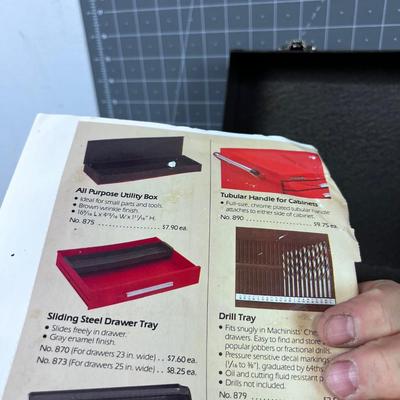 KENNEDY K-20 GREAT Brown, Clean Tool Box METAL