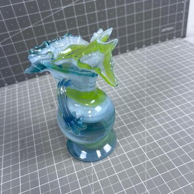 Hand Blown Glass Pitcher 