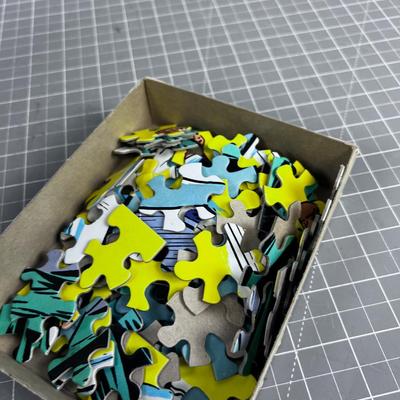 Vintage FLIPPER Puzzle 99 pieces 