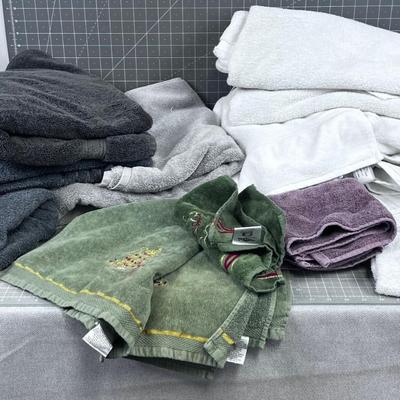 Large Pile of Towels 