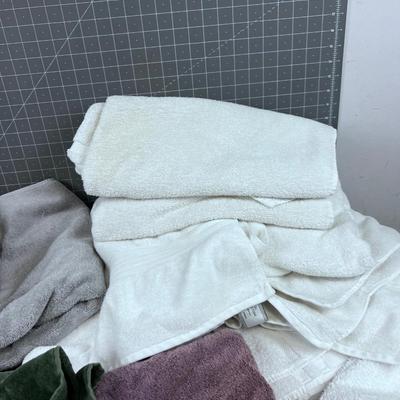 Large Pile of Towels 