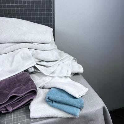 Large Pile of Towels 