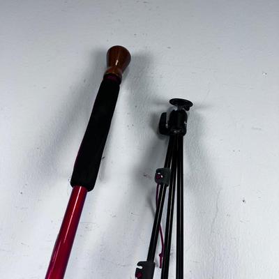 TAMARC Zip Shot  Tripod and Walking Stick 