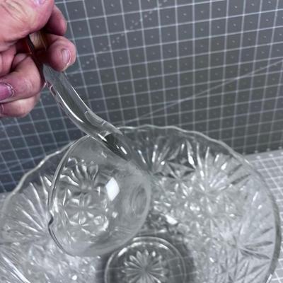 Punch Bowl with Ladle